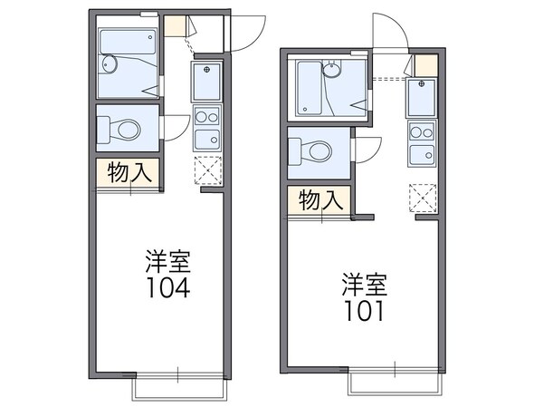 レオパレスカサ　エスペランサの物件間取画像